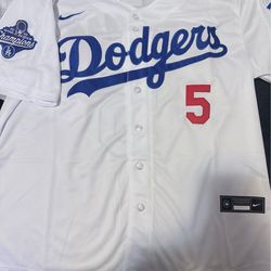 Freddie freeman dodgers white large