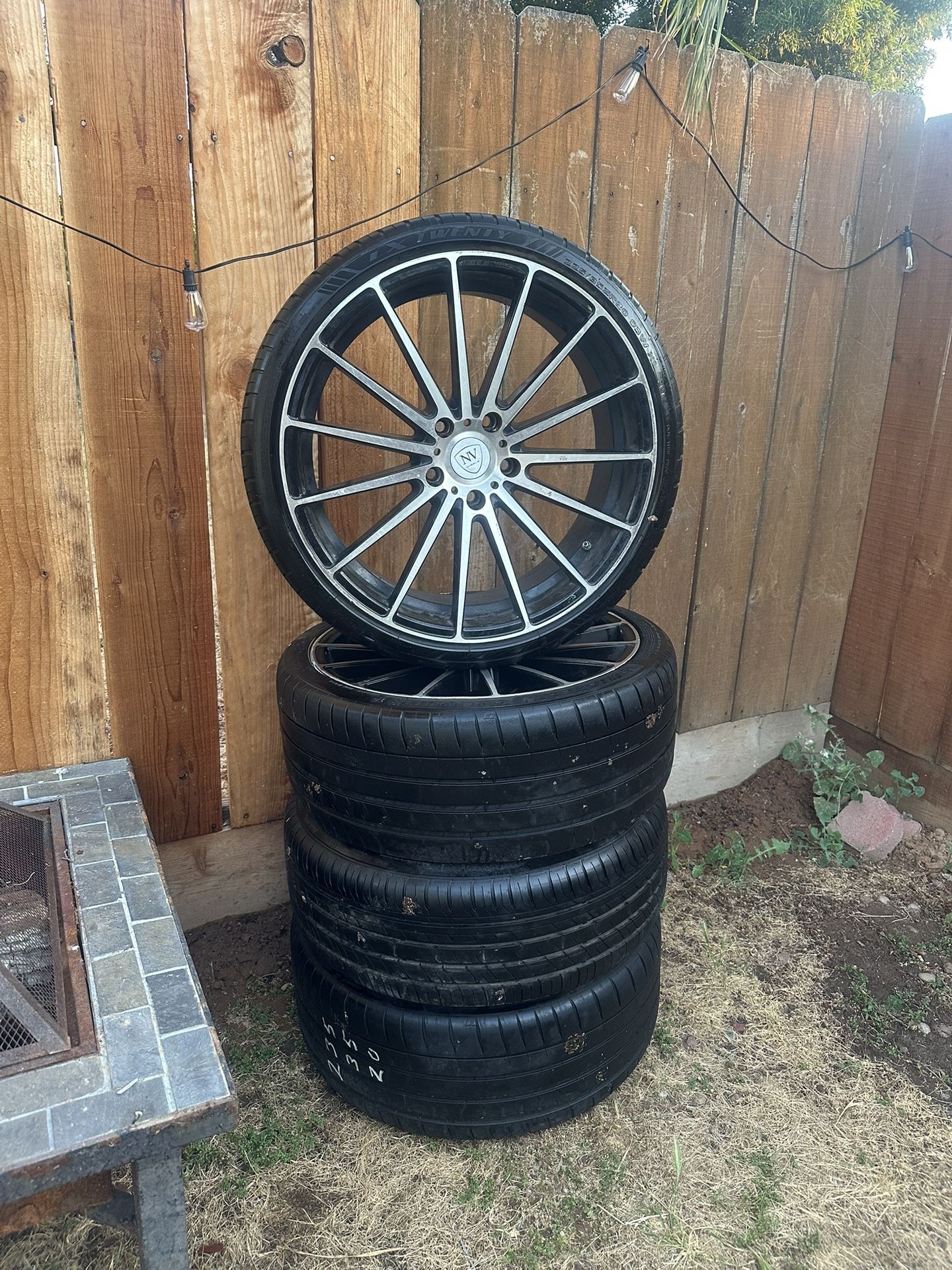20 inch rims & tires