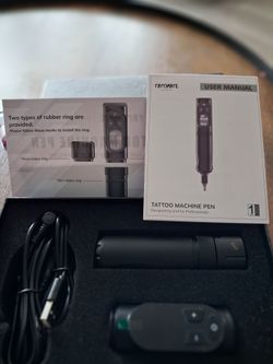 Wireless tattoo, pin and brand new inc. 14 brand new