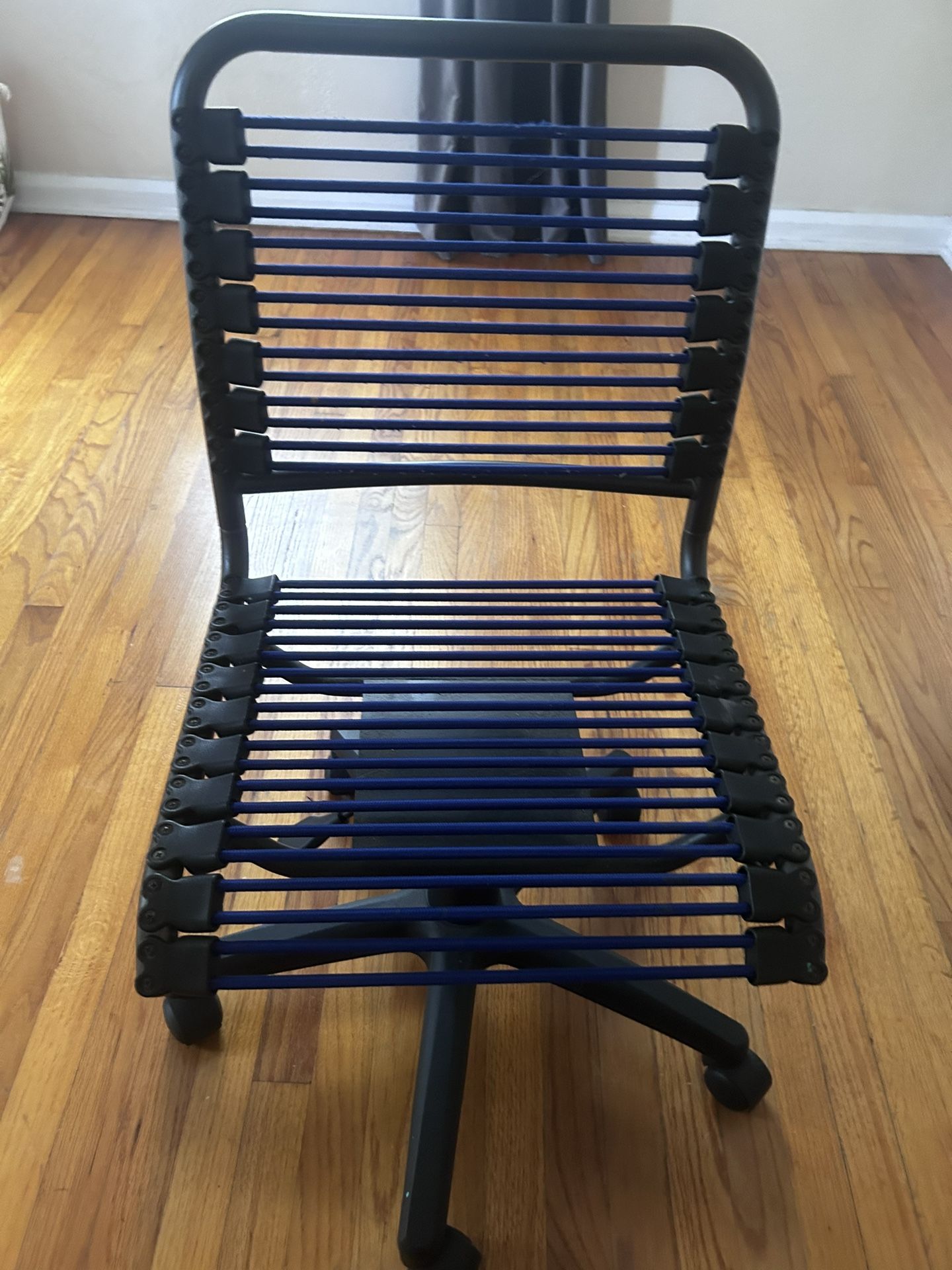 2 (green and blue) Bungee Cord Office Task Chair