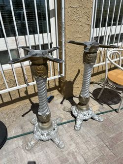 Iron High Table Posts 