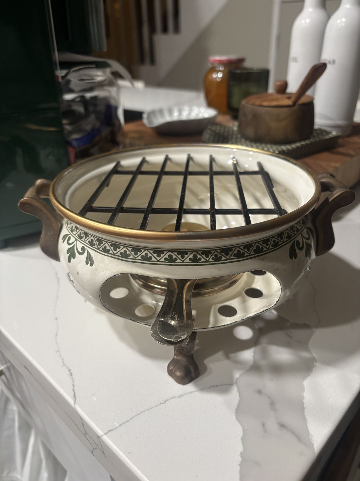 Vintage Metal Warmer