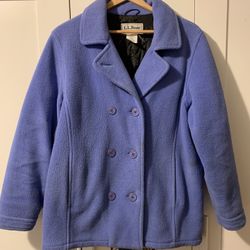 Blue Pea Coat