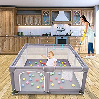 brand new Large baby play pen gray 