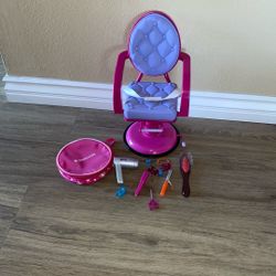 American Girl Doll Styling Chair