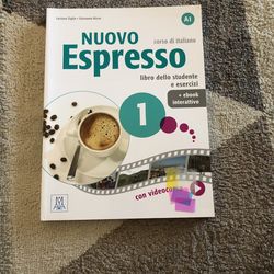 Nuovo Espresso Italian Textbook