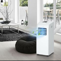 8000 BTU Portable Air Conditioner with Dehumidifier Function