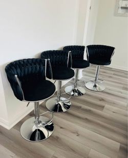 Set 4 Bar Stools (nuevos En Su Caja)