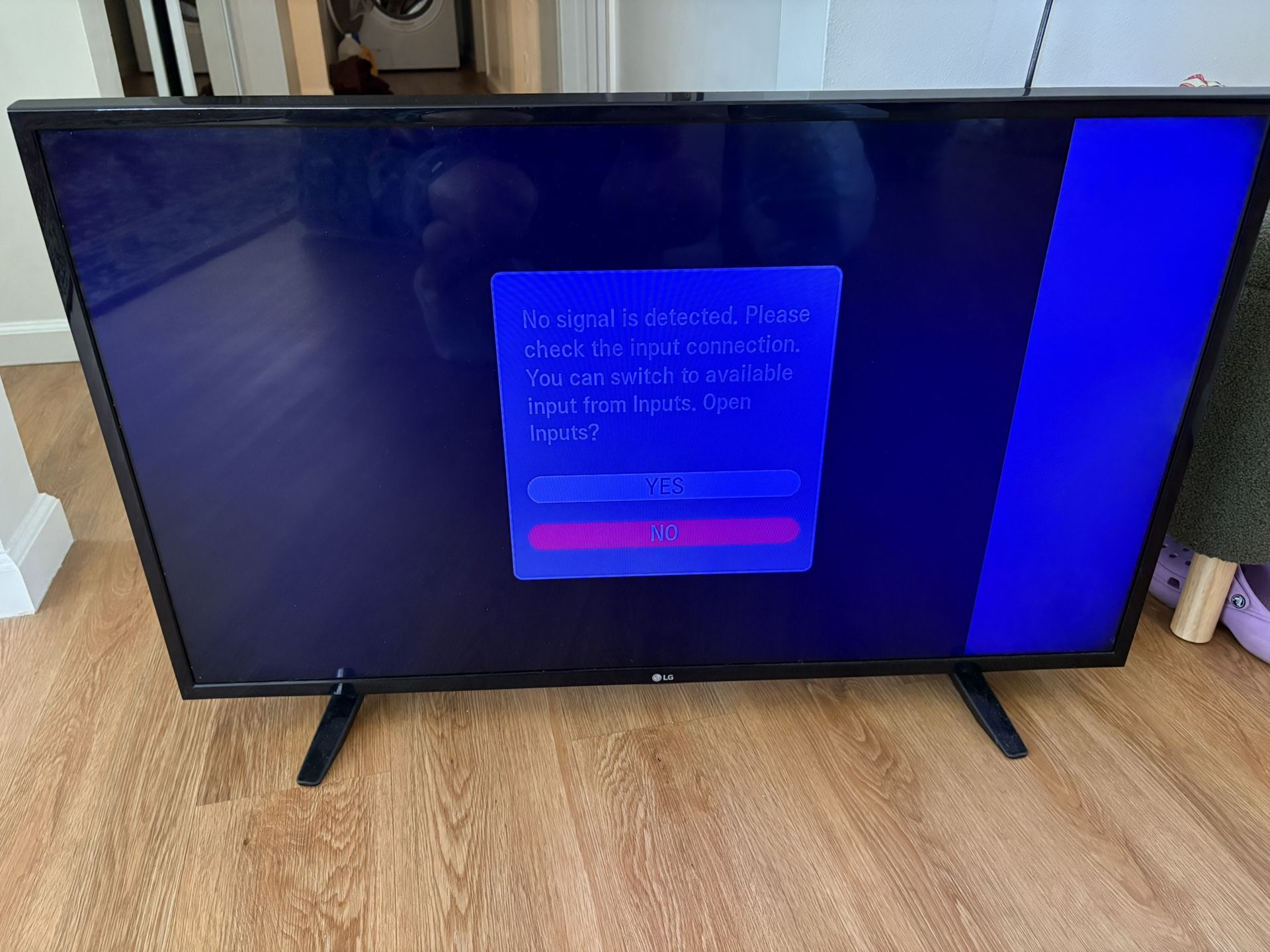 43 inch LG Tv with Amazon Fire Stick