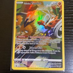 Pokemon Card Galarian Zapdos 