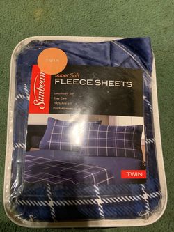 Twin Fleece Sheets