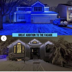 150ft Outdoor Led Strip Lights Waterproof Led Light Strips with Remote & App Control