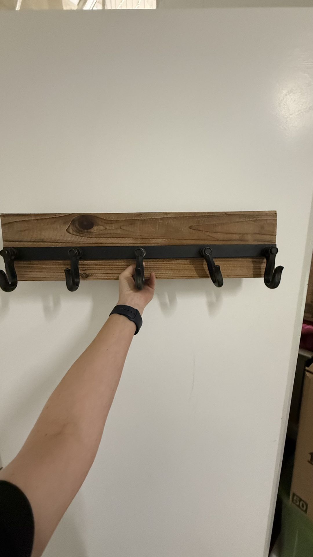 Industrial Wall Coat rack