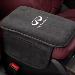 Infiniti Suede Armrest With Storage Pockets