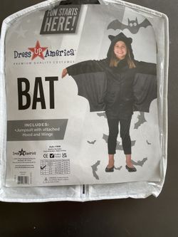 Cute Girls Bat Costume!