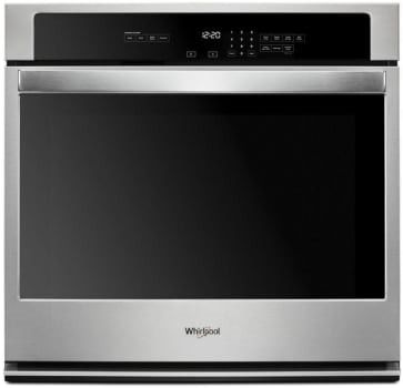 Whirlpool 30" Stainless Steel Single Electric Wall Oven New