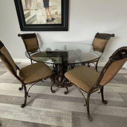 Dining Table With 4 Chairs