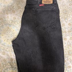 Wrangler Black Jeans