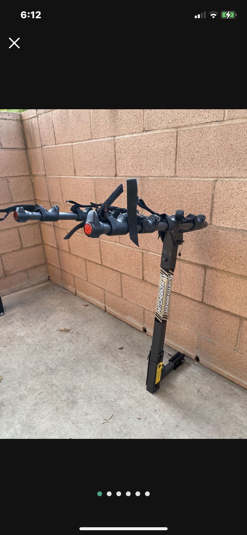 Folding Bell Hitch biking Loads Up To 4 Bikes