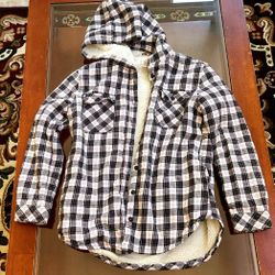Girls Coat. Large 10/12 size.