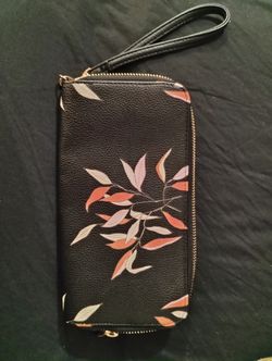 A New Day Black Clutch/Wallet, Unused.