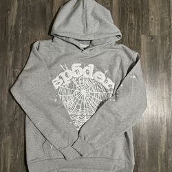 Sp5der OG Web hoodie “Heather grey”