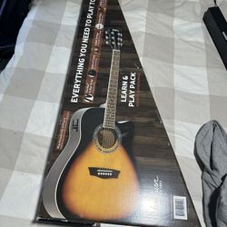 Washington Acoustic Guitar Player Bundle 