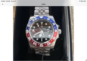 Pagani Design “Pepsi” version edition GMT watch 40mm