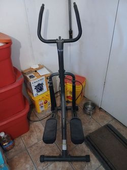 Bike and stair steper