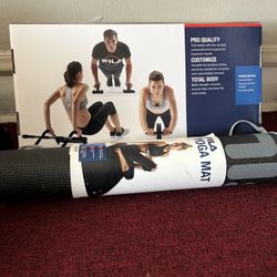 Yoga Mat & Fila Home Gym Kit