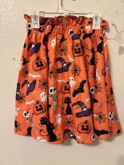 Halloween Girl Skirt 