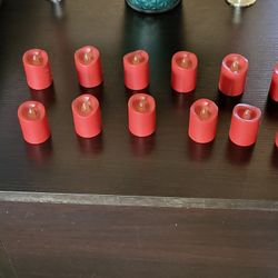 Red Electric Candles 