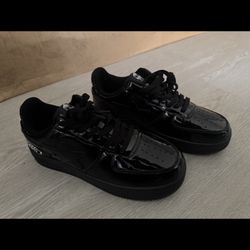 All Black Bape Shoes 