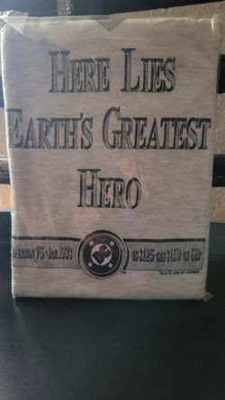 1993 Death Of Superman Collectible Shirt