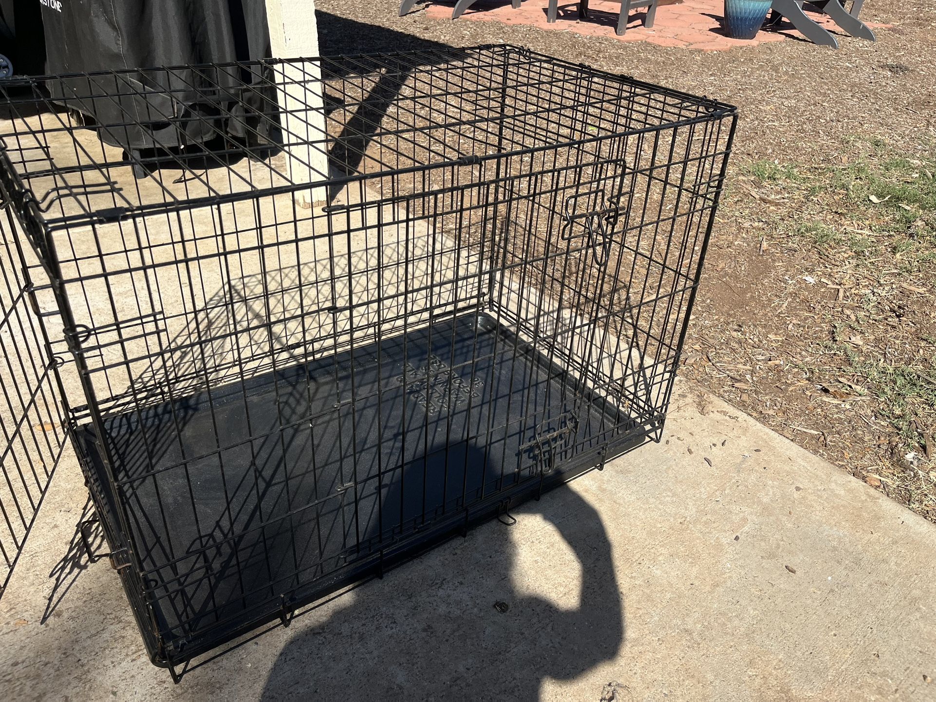 Large Metal Dog Crate