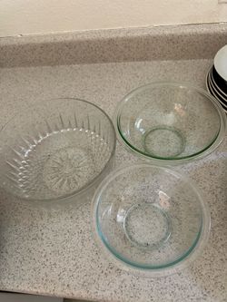Glass bowls