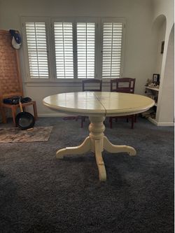 Table and chairs