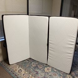 6” Tri folding full mattress 