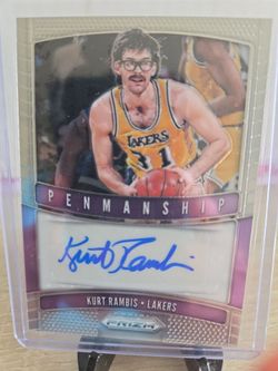 Lakers  Kurt Rambis Certified  Autograph  Card