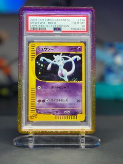 Mewtwo Expedition Holo PSA 10