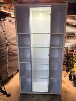 Cabinet with light