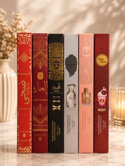 6 Original Arabic Travel-Size Perfumes – Authentic Fragrances for Men & Women