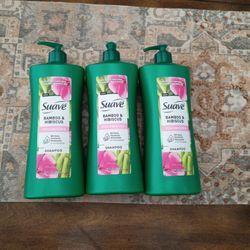 Suave Shampoos for 3 - 28 fl. oz. Each