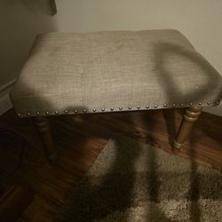 Ottoman/ Foot Stool Upholstered 
