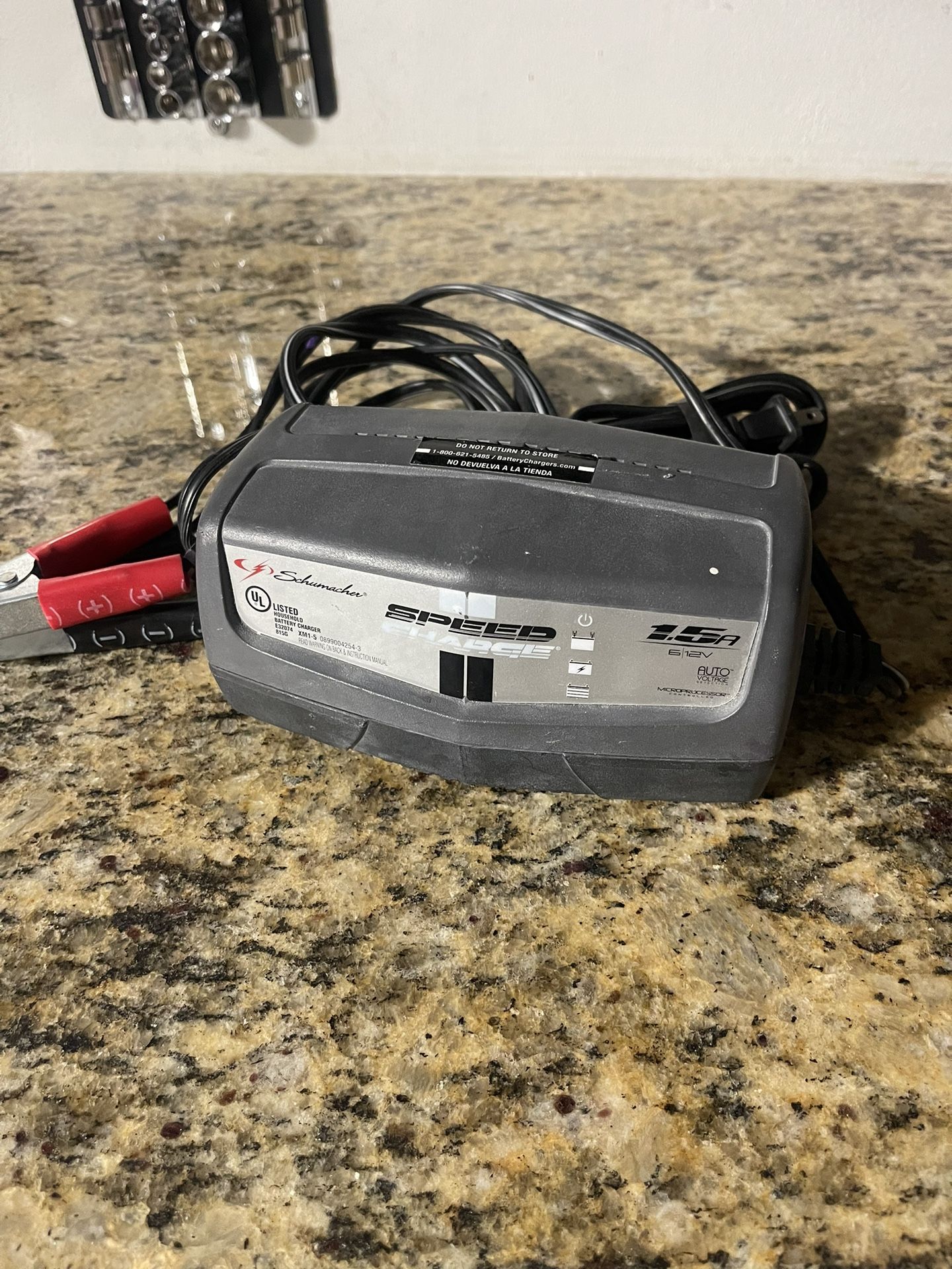 Battery Charger 1.5A For Motorcycle