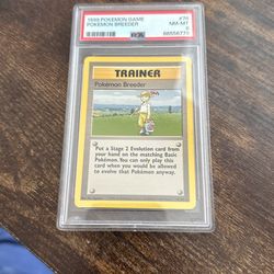 Pokemon Breeder Card 