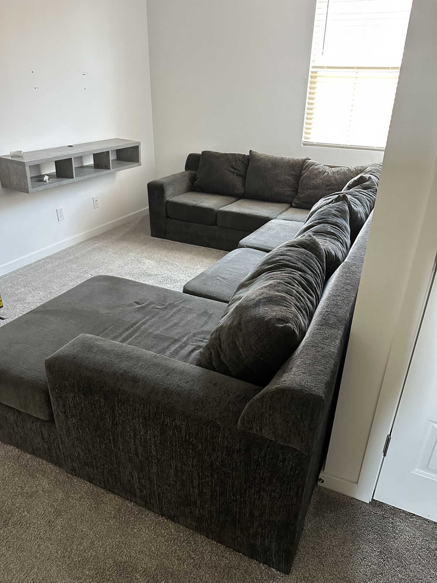 Grey Sectional Couch 