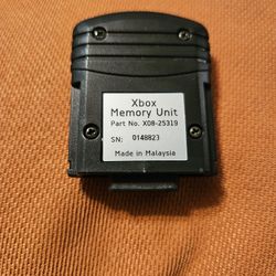 OEM Original Xbox Memory Card Unit