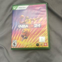NBA2k24 Video Game Xbox 1