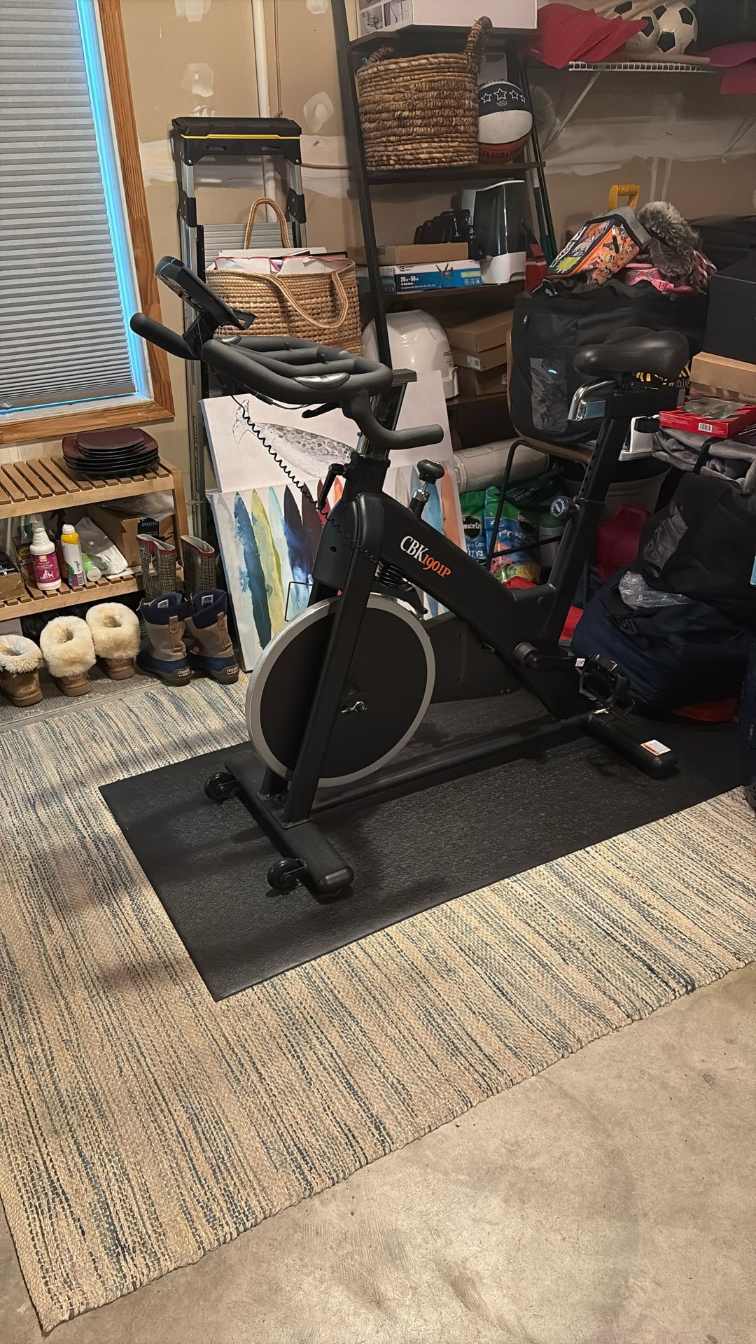 Spin Bike Custom Seat And Pedals